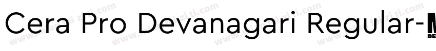 Cera Pro Devanagari Regular字体转换